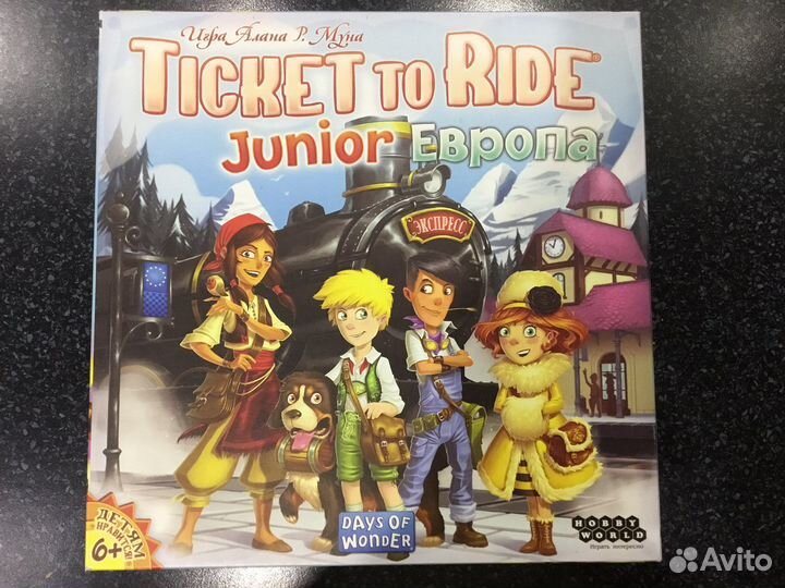 Игра Ticket to ride Junior (Билет на поезд)