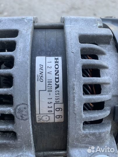 Генератор Honda CR-V 4, 2.4 L. Оригинал