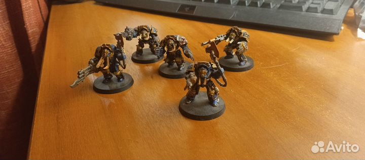 Терминаторы Хаоса Warhammer 40k Окрас