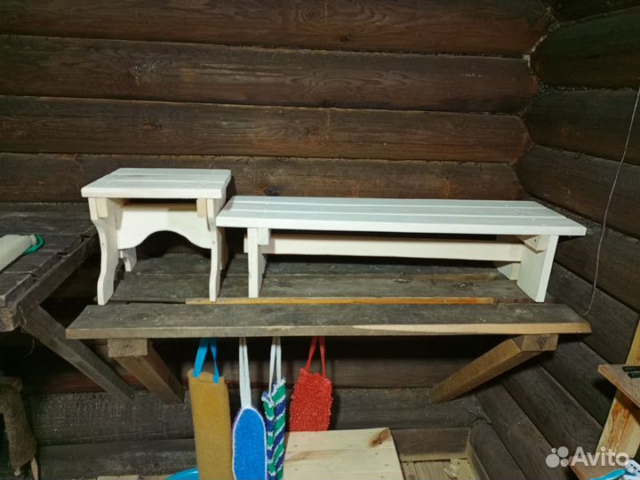 Деревянные лавки