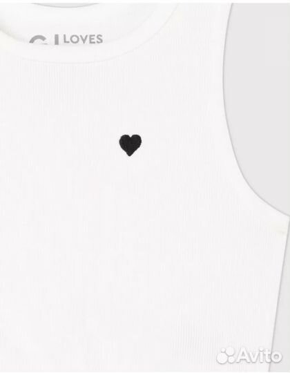 Укороченный топ для девочки Gloria Jeans 110-116