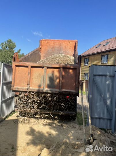 Песок щебень