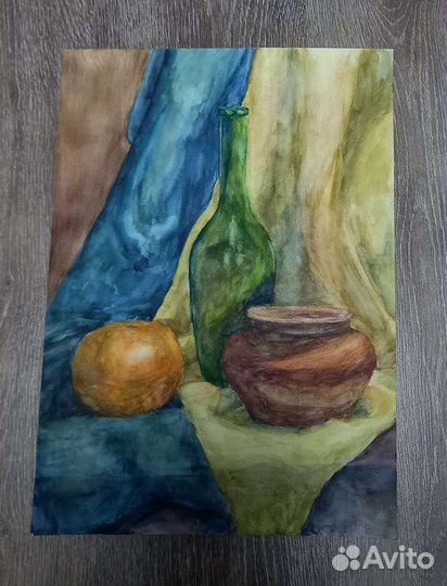 Картина акварель