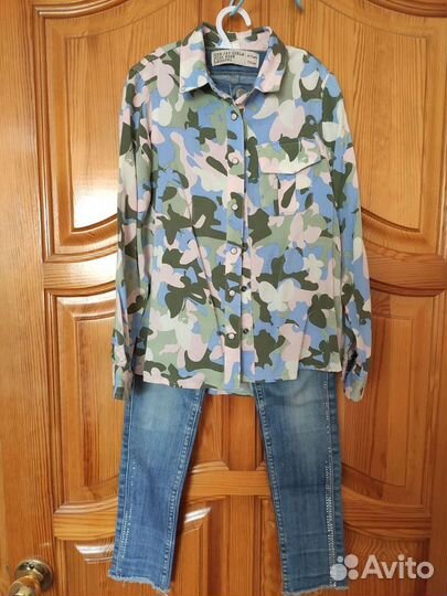 Рубашка для девочки 128