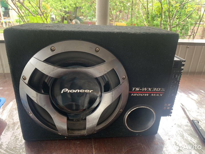 Сабвуфер и усилитель