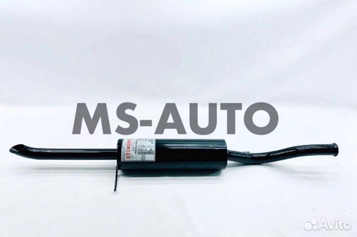 Глушитель Стингер на ваз 2115 штатная установка