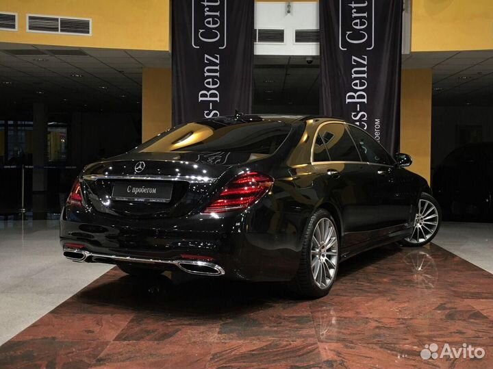 Mercedes-Benz S-класс 2.9 AT, 2019, 52 825 км