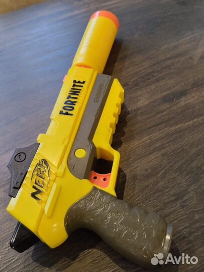 Бластер nerf fortnite