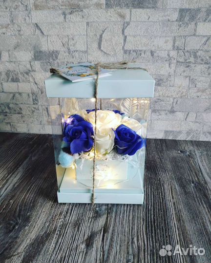 Букет из мыльных цветов)