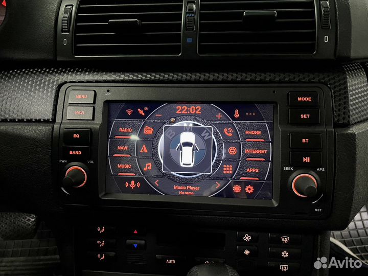 BMW e46 адроид магнитола