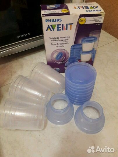 Молокоотсос, контейнеры и бутылочки