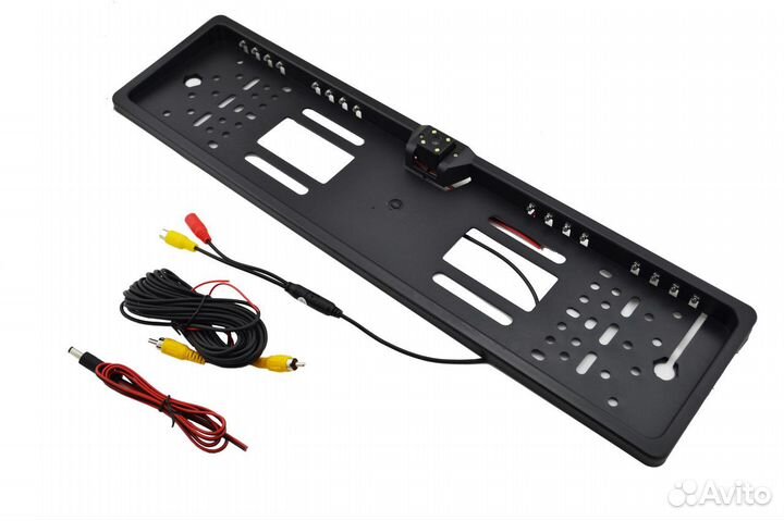 Рамка под номер с камерой заднего вида