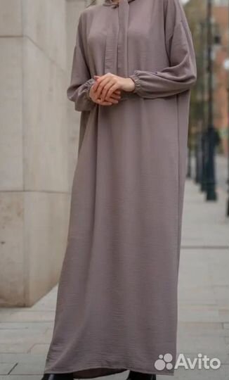 Платье летнее в пол, мусульманская одежда