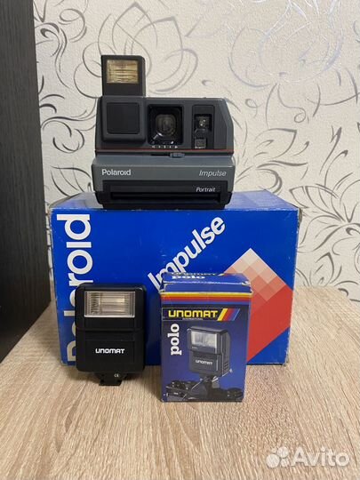 Polaroid+фотовспышка