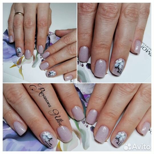 Маникюр с покрытием гель-лаком