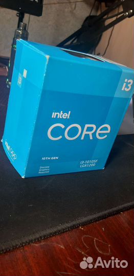 Процессор Intel Core i3-10105F BOX