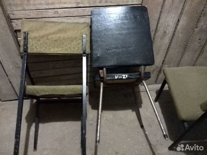 Железные стулья СССР 3 штуки