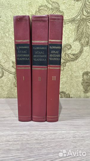 Атлас анатомии человека Синельников