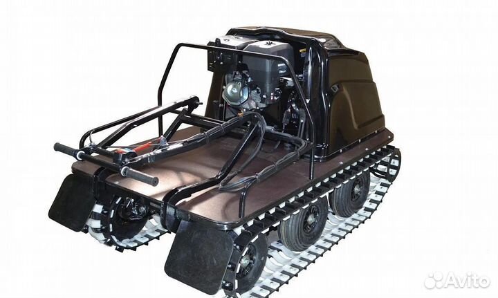 Mотобуксировщик вездеход koira T15 ручной стартер