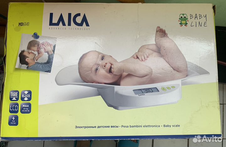 Электронные детские весы laica