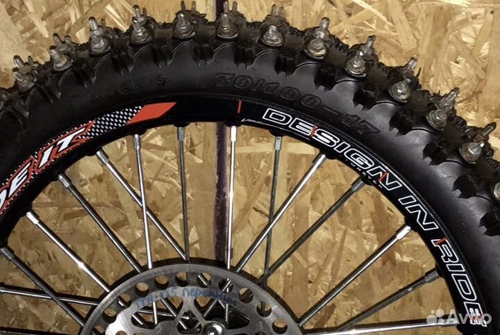 Шины на питбайк коплект 17 14