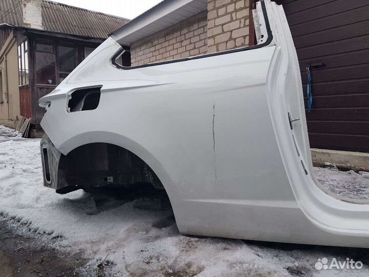 Seat Leon 3 SC четверть, крыло правое с порогом