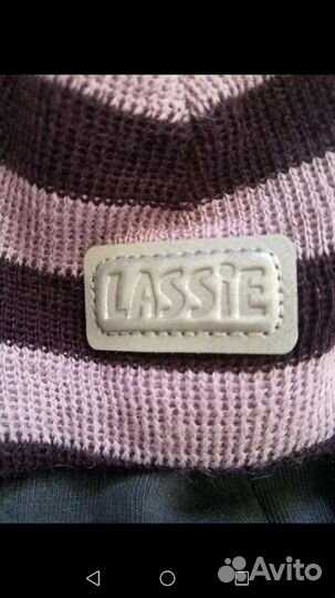 Шапка-шлем детская Lassie новая размер s (46-48)