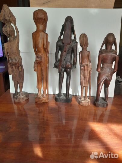 Статуэтки африканские из дерева