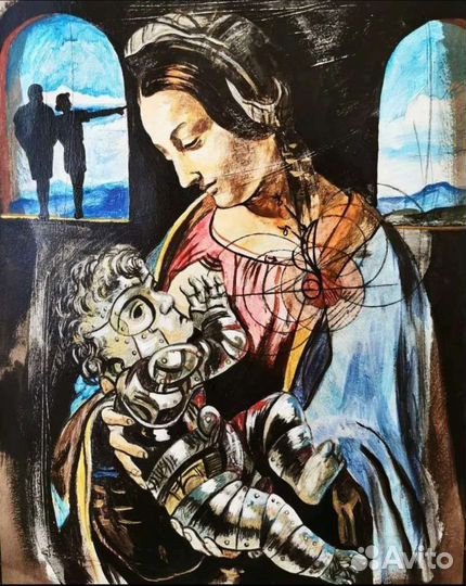 Картина маслом на холсте 80x100