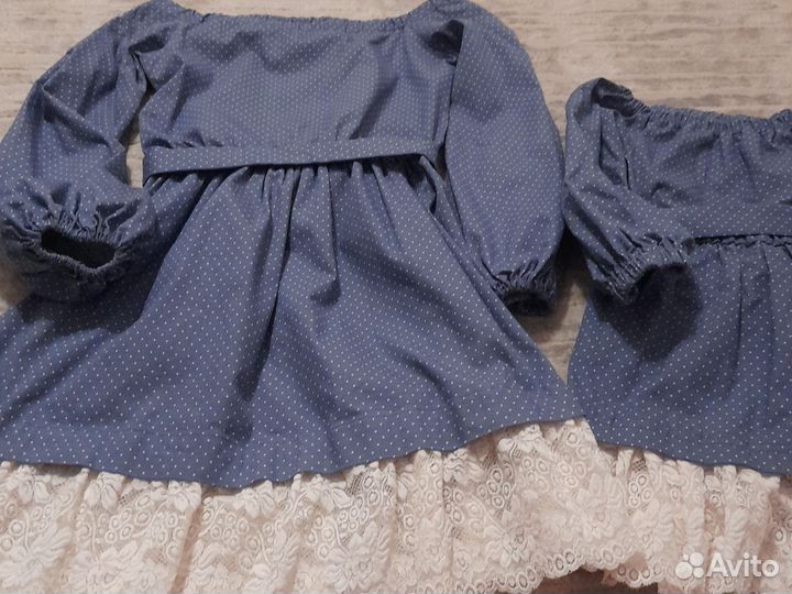 Family look платья для мамы и дочки