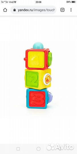 Кубики fisher price