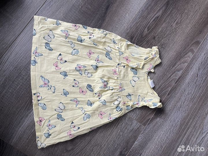 Вещи пакетом на девочку 80