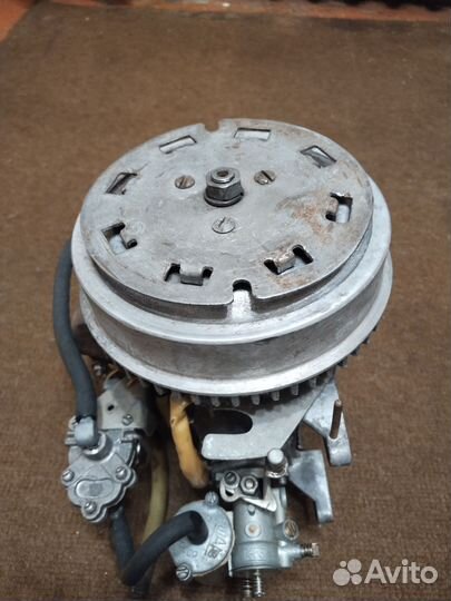 Двигатель в сборе для лодочного мотора Ветерок 12