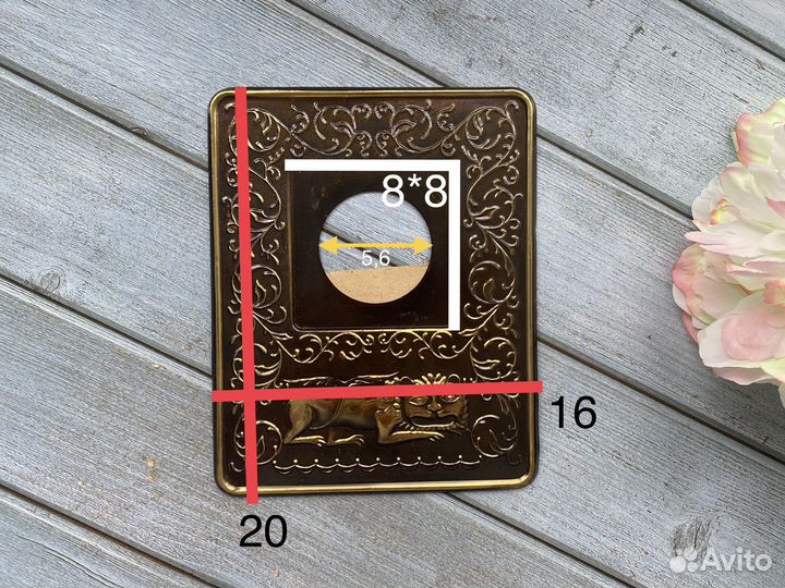Накладка под выключатель розетку декоративная СССР