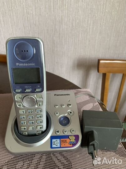 Телефон panasonic трубка радио