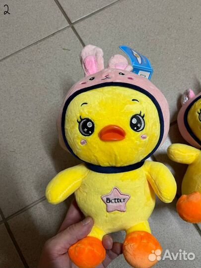 Игрушка Утёнок мягкая