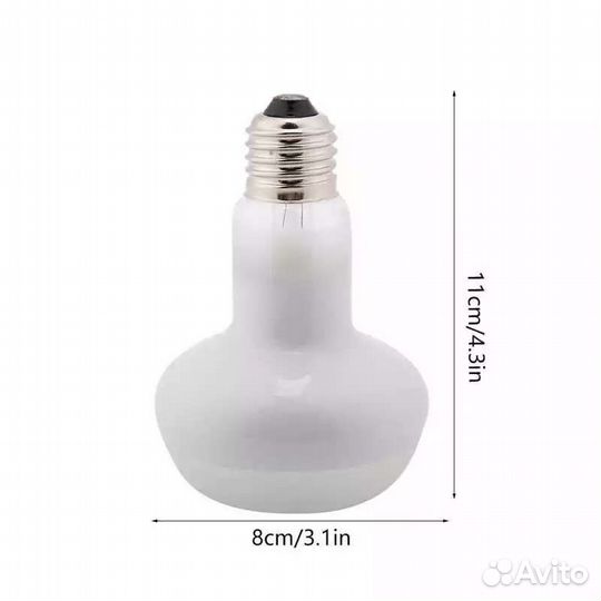 Лампа нагревательная 230V 75 W