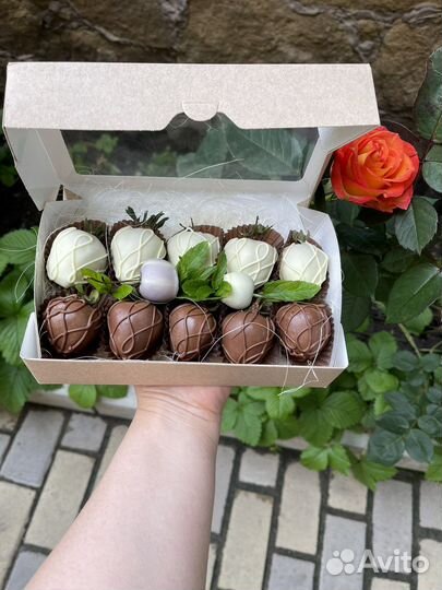 Клубника в бельгийском шоколаде