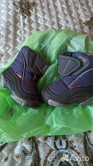 Сапоги дутики детские 20-21 размер