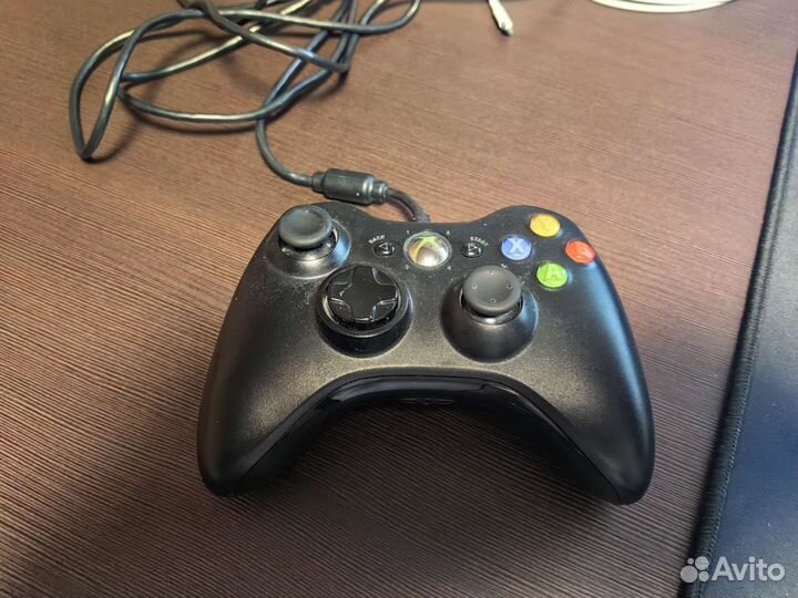 Джойстик xbox 360 проводной
