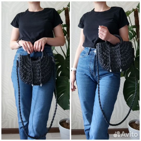 Сумка плетёная Crossbody Bags