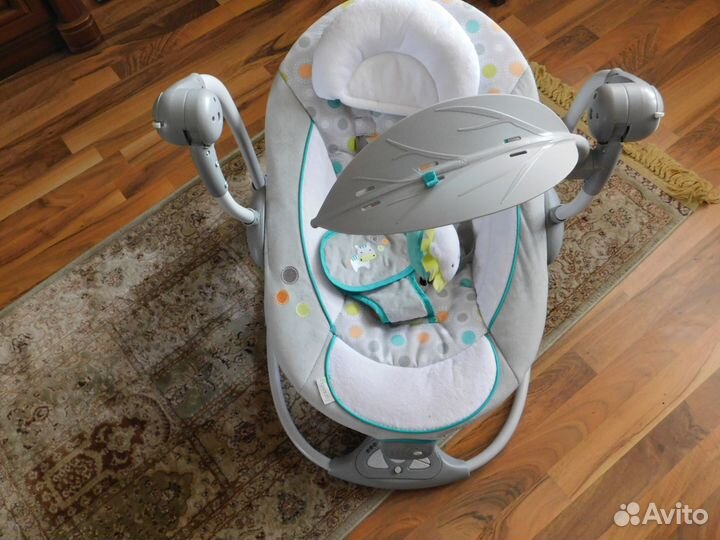 Детские электронные качели ingenuity шезлонг