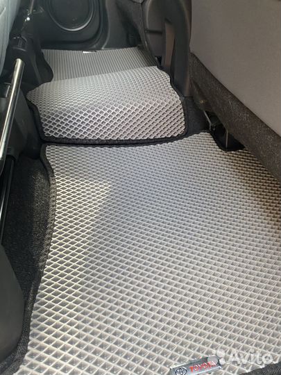 Ева коврики eva с бортами в автомобиль