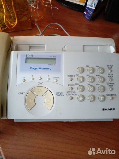 Факс panasonic