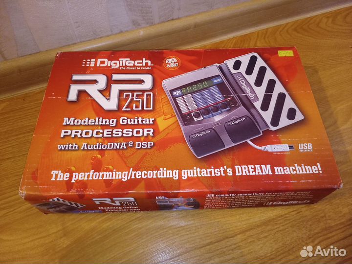 Гитарный проц digitech rp 250 + Микшер Behringer X