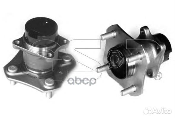 Ступица колеса в комплекте с подшипником nissan