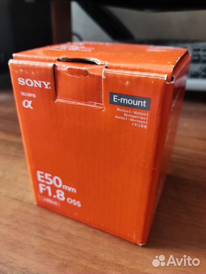 Sony 50mm f 1,8 (sel50f18)