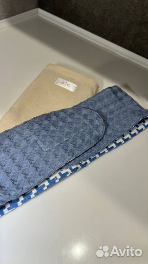 Бьюти-повязка Серо-голубая