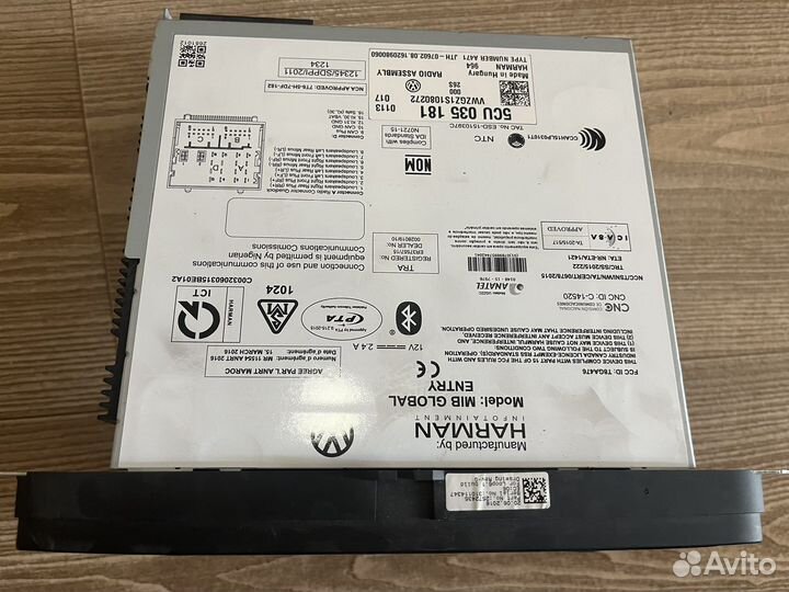 Штатная магнитола Volkswagen Polo