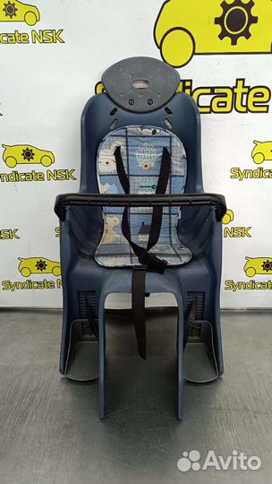 Детское кресло на велосипед на багажник